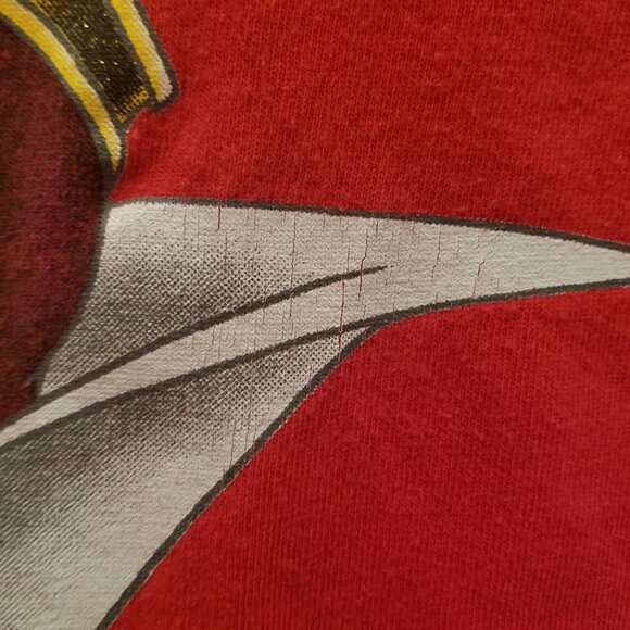 VINTAGE Y2K SNOW WHITE EVIL QUEEN A DISNEY CLASSIC- WOMENS 26/28 RED - Picture 8 of 13